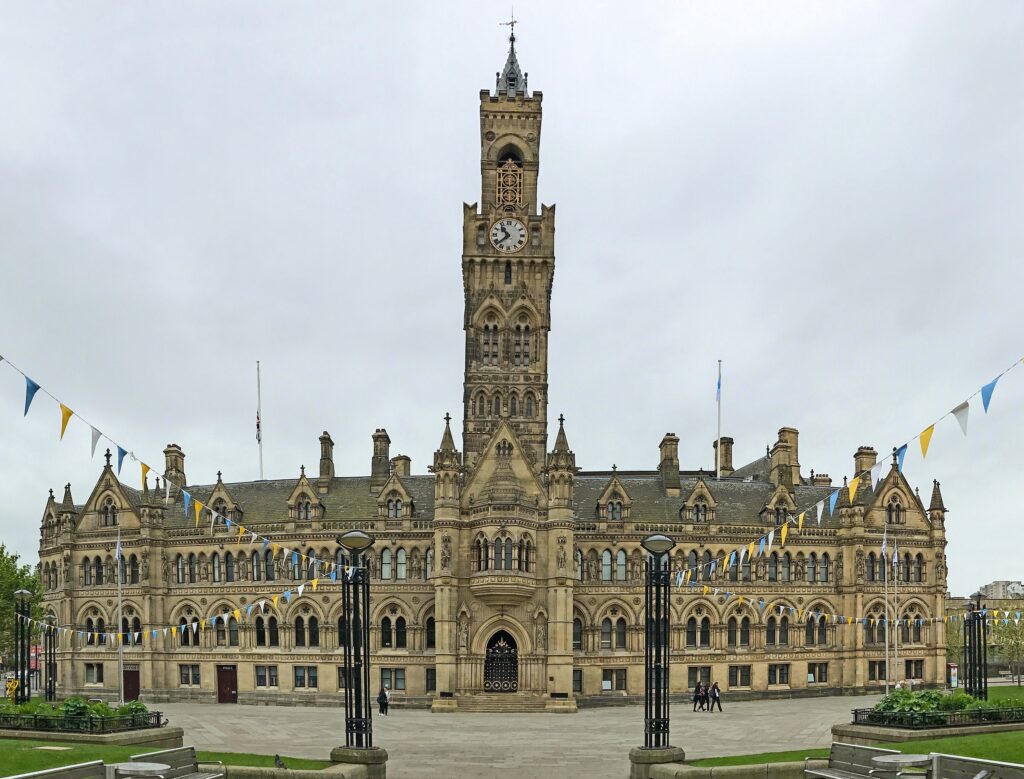 Bradford City Hall in Bradford